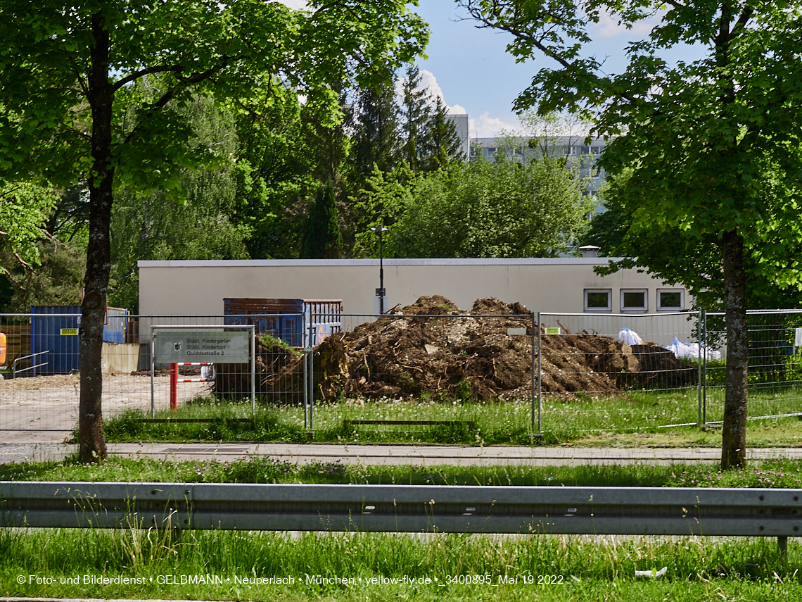 19.05.2022 - Baustelle am Haus für Kinder in Neuperlach